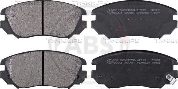 Тормозные колодки ABS передние для Chevrolet Malibu VIII 2012-2016. Артикул 37682