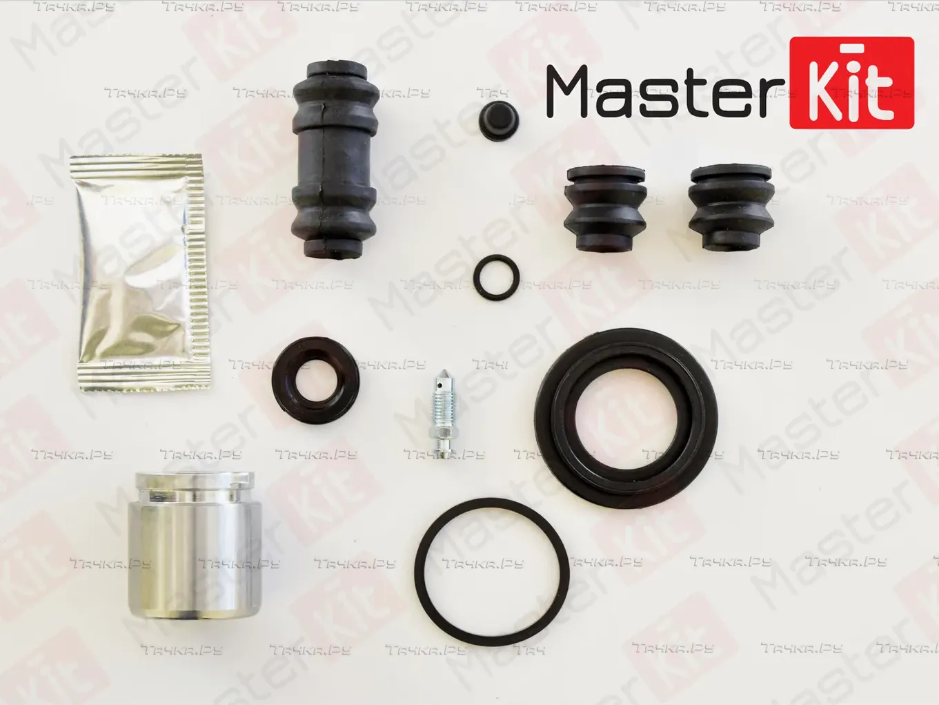 Ремкомплект тормозного суппорта + поршень | зад | (Master KIT). Артикул 77A1824