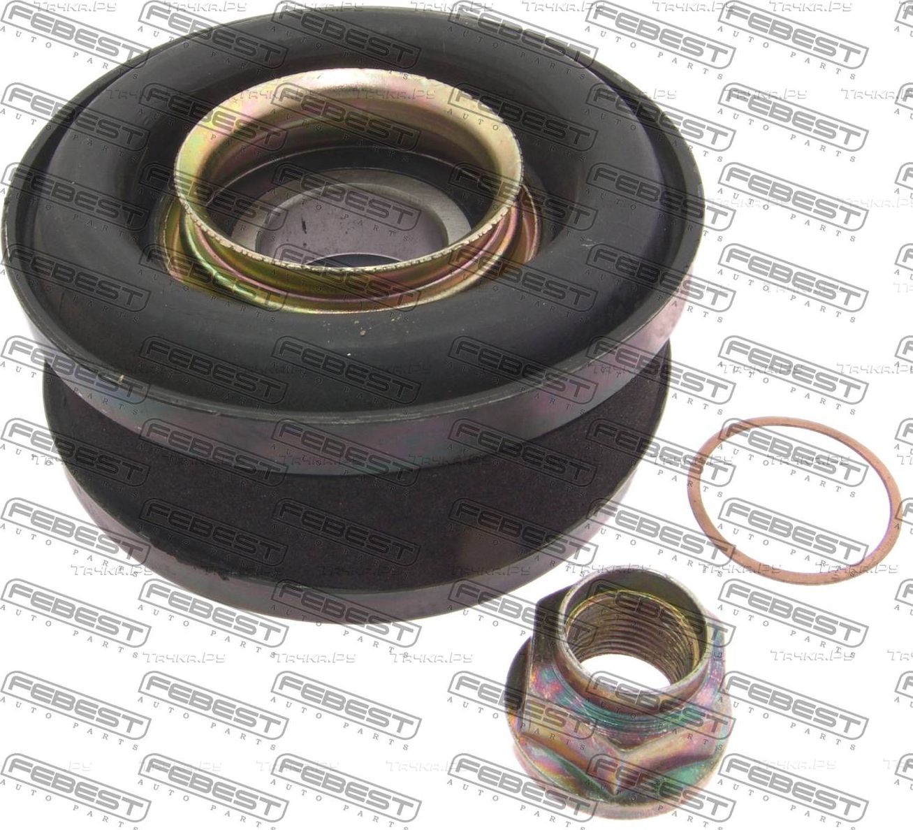 Подвесной подшипник карданного вала Febest для Nissan Cima II (Y32) 1991-1996. Артикул NCB-001
