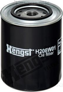 Масляный фильтр Hengst для Fiat 130 1971-1978. Артикул H208W01