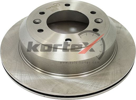 Диск тормозной HYUNDAI H1 07- (d=324mm) зад.вент. (Kortex). Артикул KD0498