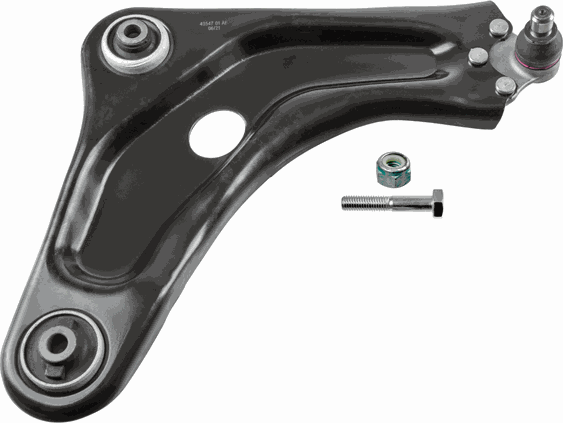 Поперечный рычаг передней подвески Lemforder правый для Citroen C-Elysee I 2012-2026. Артикул 43547 01