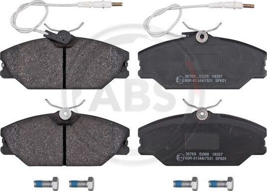 Тормозные колодки ABS. Артикул 36769