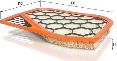 Воздушный фильтр  Tecneco Filters. Артикул AR1737PM