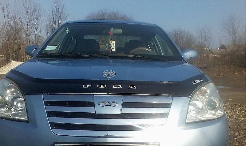 Дефлектор Vip-Tuning для капота Chery Fora A5 2006-2010. Артикул CR02