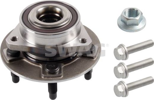Ступица колеса с интегрированным подшипником SWAG. Артикул 40 93 9916