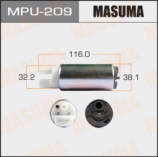 Бензонасос (топливный насос) Masuma. Артикул MPU-209