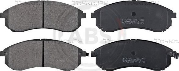 Тормозные колодки ABS. Артикул 37481