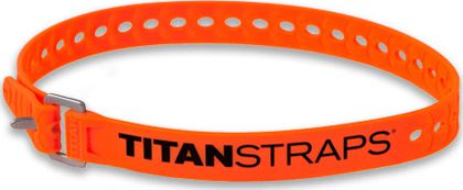 Ремень крепёжный TitanStraps Super Straps L = 64 см (Dmax = 18,4 см, Dmin = 4,5 см) Оранжевый. Артикул TS-0925-FO