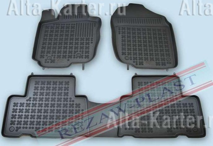 Коврики Rezaw Plast для салона Toyota RAV4 III 2006-2012 длинная база. Артикул 201407