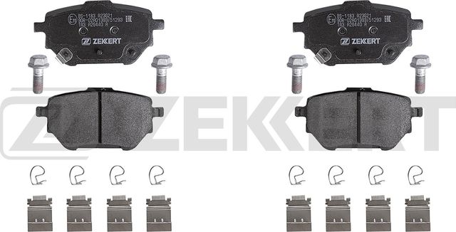 Тормозные колодки Zekkert. Артикул BS-1183