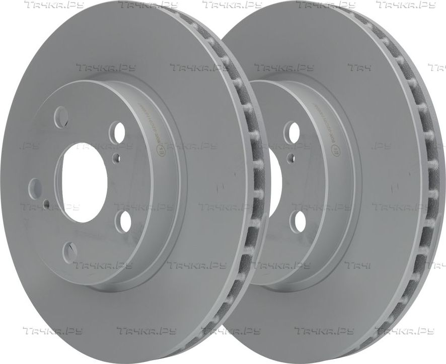 Тормозной диск ATE передний для Toyota Celica VI (T200) 1993-1999. Артикул 24.0125-0124.1