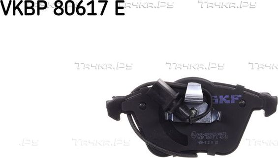 Тормозные колодки SKF передние для Audi A8 II (D3) 2002-2010. Артикул VKBP 80617 E
