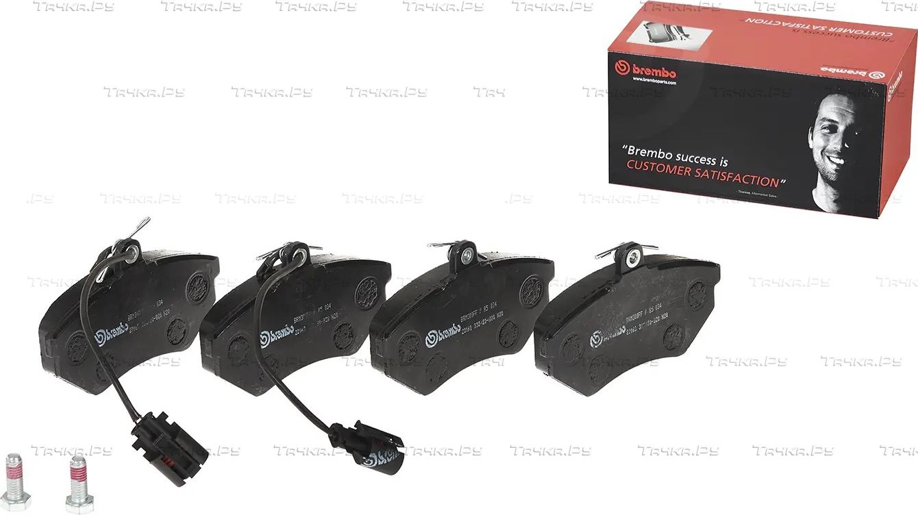 Тормозные колодки Brembo PRIME LINE для Volkswagen Golf III 1992-1997. Артикул P 85 034