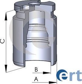 Поршень тормозного суппорта ERT (сталь) задний для Smart Forfour I (W454) 2004-2006. Артикул 150400-C