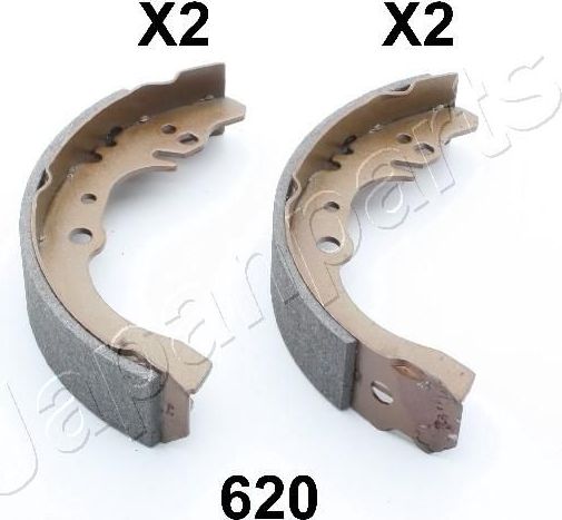 Тормозные колодки Japanparts задние для Piaggio Porter 1993-2026. Артикул GF-620AF