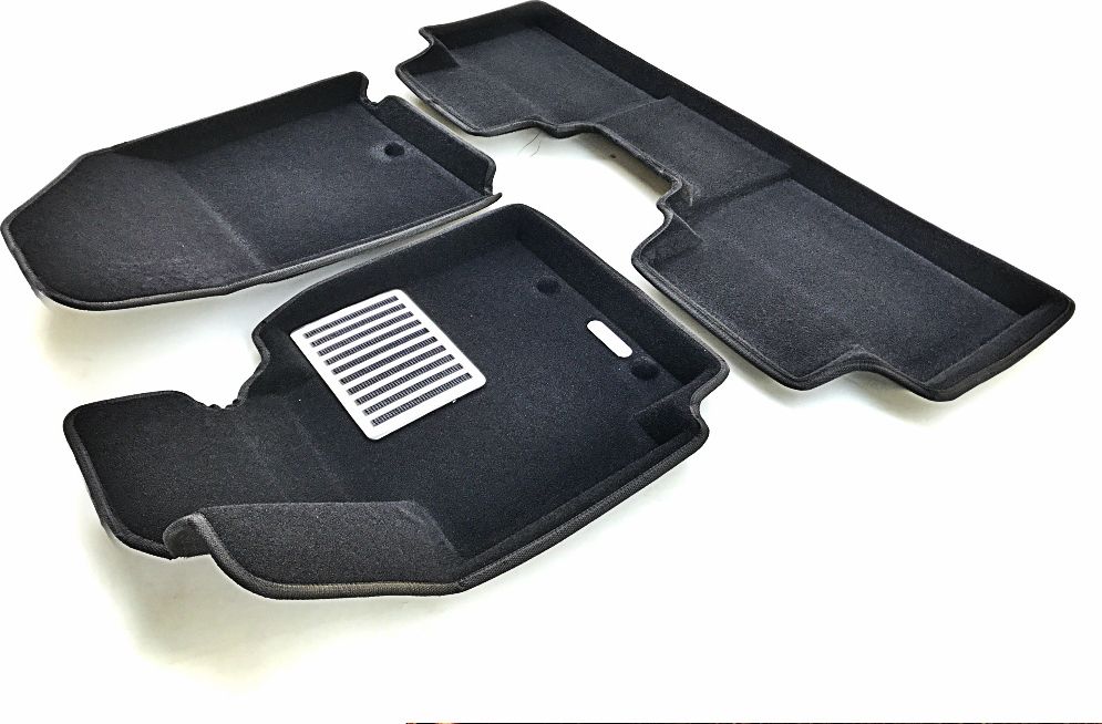 Коврики текстильные Euromat 3D Lux для салона Kia Soul II 2013-2019. Артикул EM3D-002926
