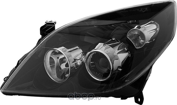 Фара левая OPEL ASTRA H 2004-2007 HB ELECTRIC WMOTOR (TYC). Артикул 20A390052B