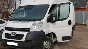 Дефлектор Vip-Tuning для капота Peugeot Boxer II 2006-2026. Артикул PG14