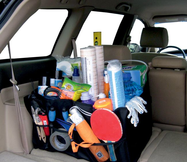 Автосумка-органайзер Comfort Address складная, 2 отделения. Артикул bag 027