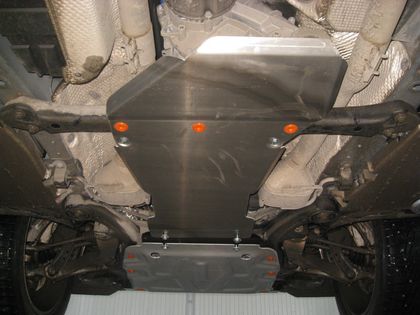 Защита алюминиевая Alfeco для АКПП и РК Volkswagen Touareg II 2010-2018. Артикул ALF.26.30al