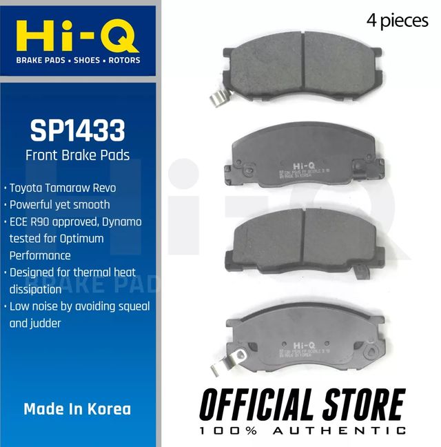 Тормозные колодки Sangsin Hi-Q. Артикул SP1433