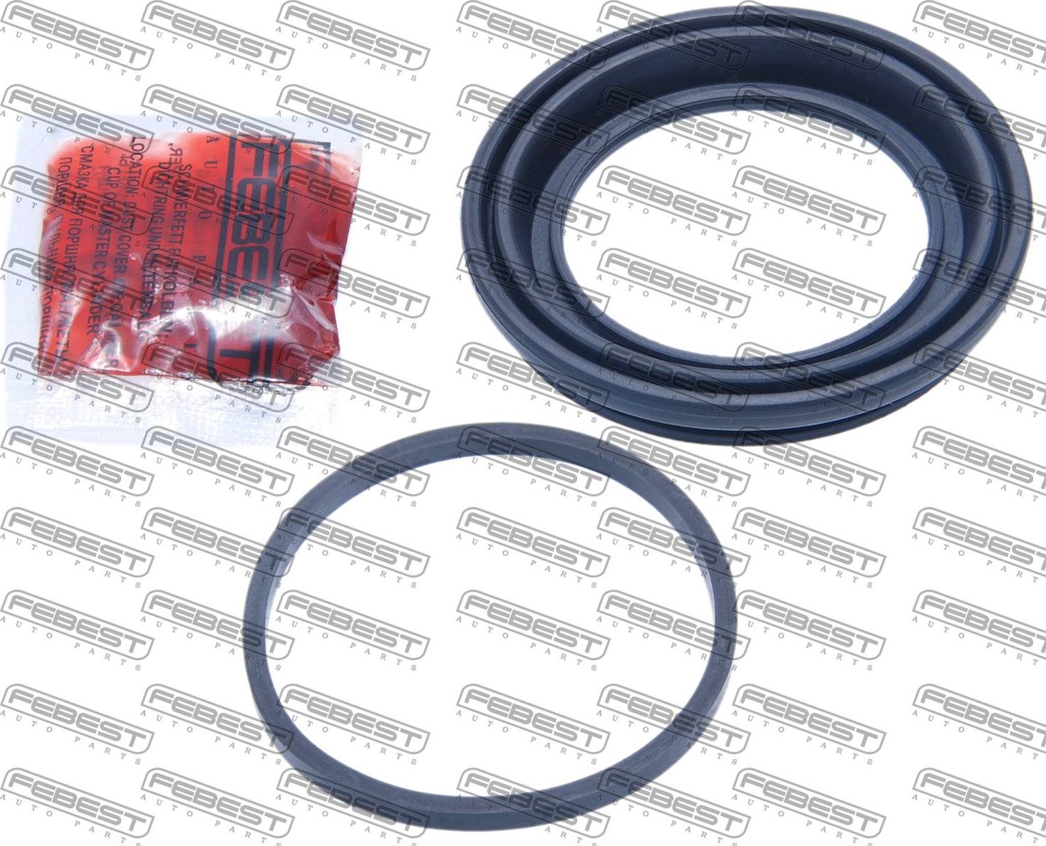 Ремкомплект тормозного суппорта Febest. Артикул 0775-GVJBF