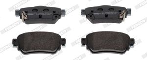 Тормозные колодки Ferodo Premier Eco Friction задние для Nissan X-Trail T32 2013-2025. Артикул FDB4842