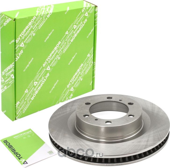 Диск тормозной Toyota LC Prado (09-) передний (Автоприбор). Артикул BD066AVT