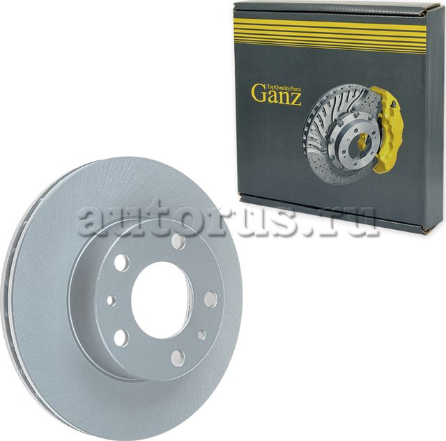Диск тормозной передний (Ganz). Артикул GIJ10033