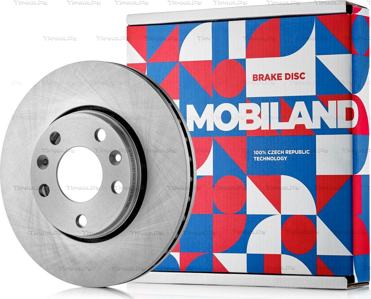 Тормозной диск Mobiland передний для Renault Duster I 2011-2020. Артикул 416101131