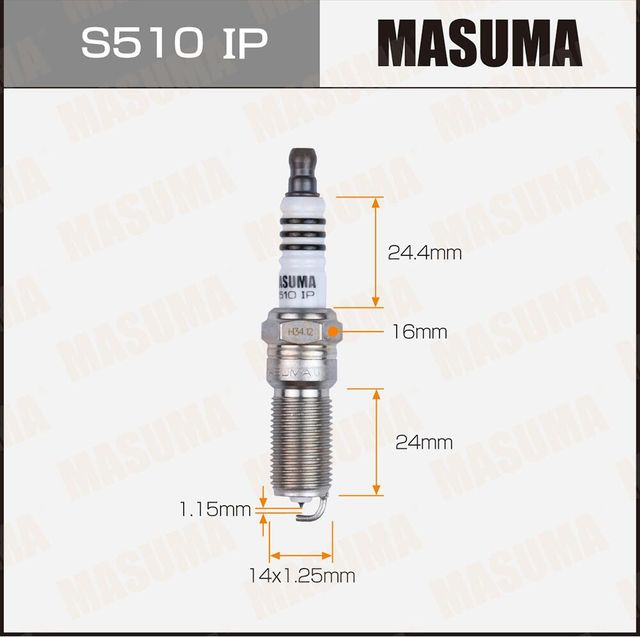 Свеча зажигания Masuma. Артикул S510IP