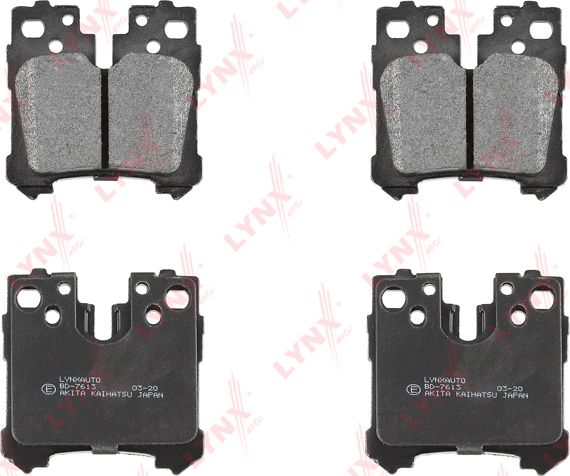 Тормозные колодки LYNXauto. Артикул BD-7613
