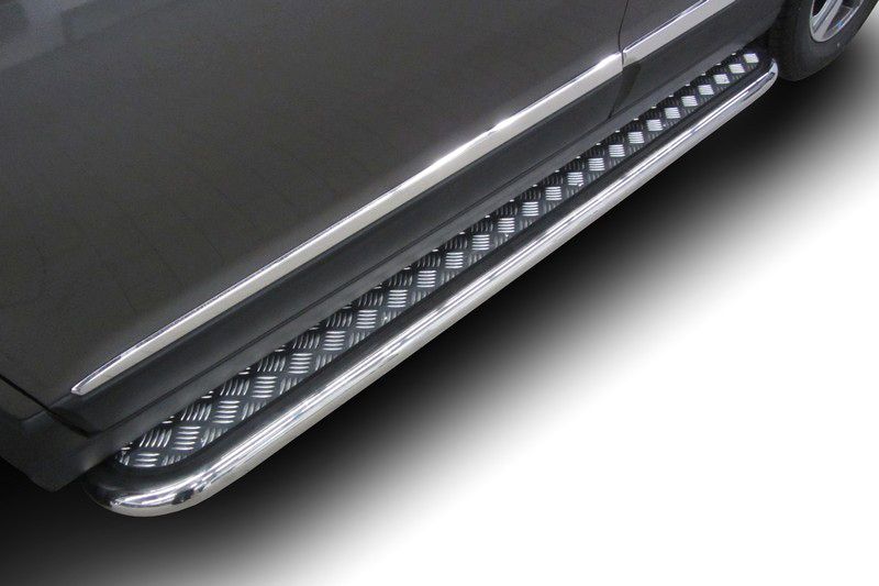 Защита порогов Arbori d57 с листом для Haval H6 2014-2020. Артикул AFZDAHAVH604