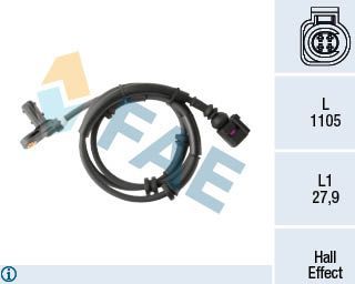 Датчик ABS FAE задний для Ford Galaxy I 2002-2006. Артикул 78294