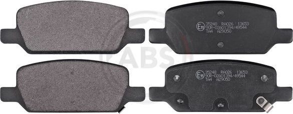 Тормозные колодки ABS. Артикул 35248