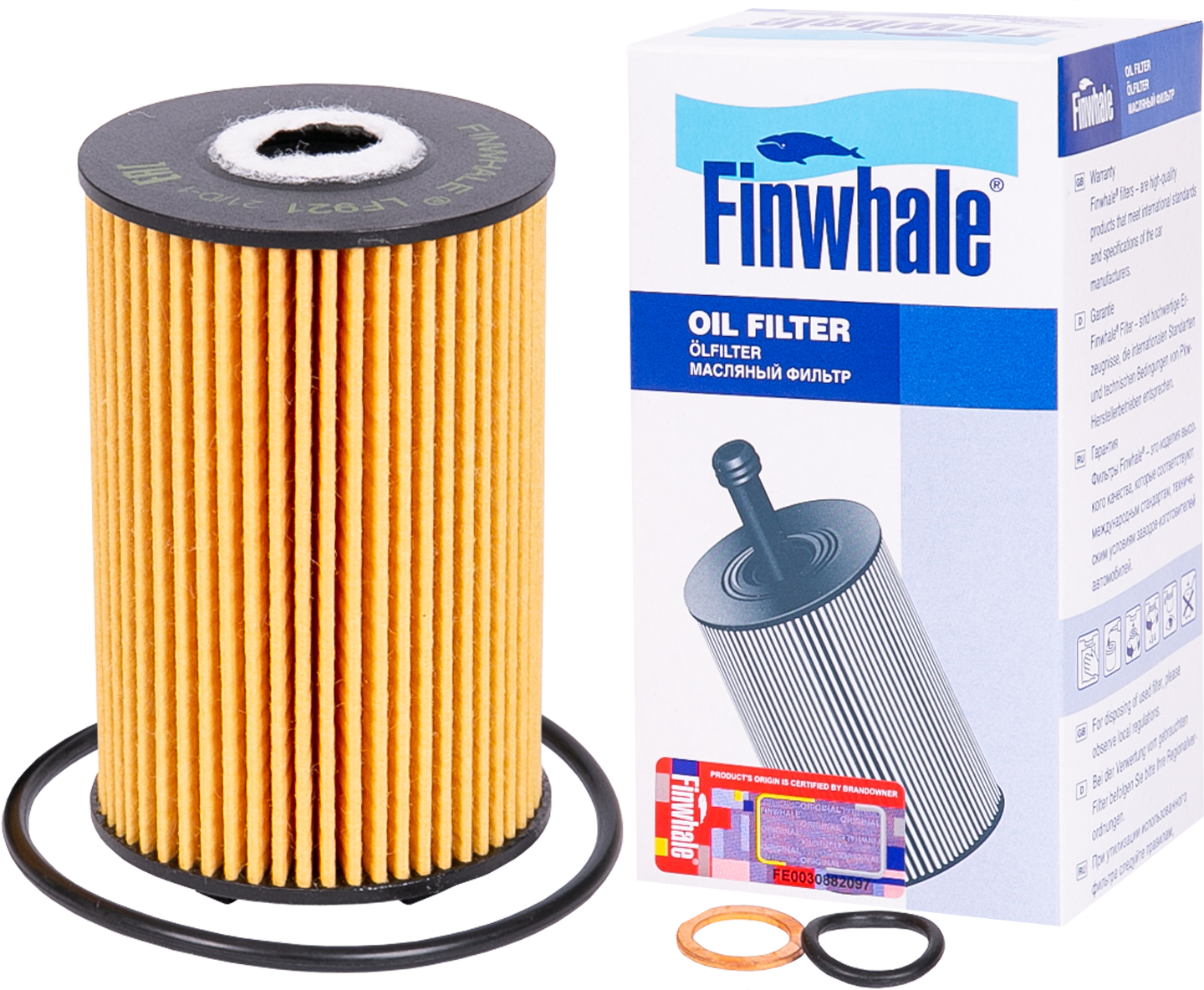 Масляный фильтр Finwhale. Артикул LF921