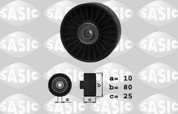 Направляющий (ведущий) ролик приводного поликлинового ремня Sasic для Fiat Idea 2004-2016. Артикул 1626003