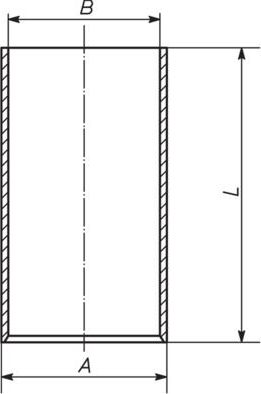 Гильза цилиндра Mahle для Mercedes-Benz T2 II 1986-1994. Артикул 004 WV 10 00