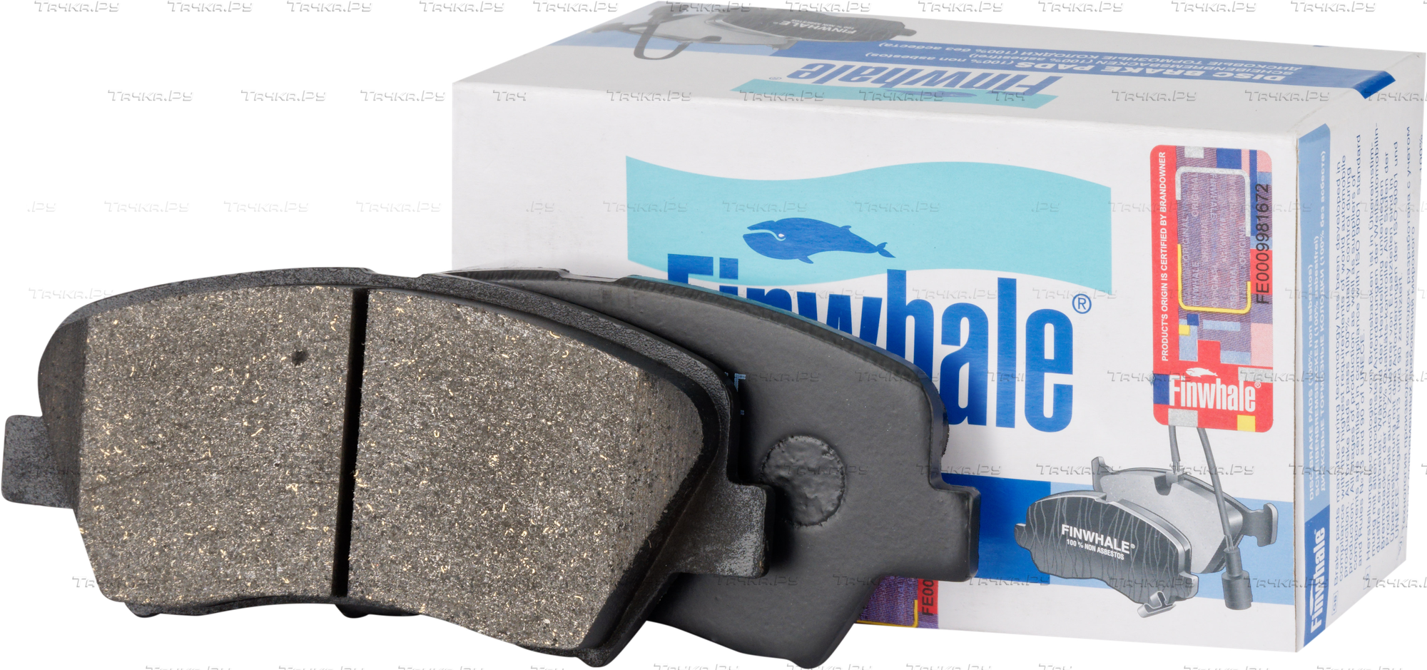 Тормозные колодки Finwhale передние для Opel Astra G 1998-2009. Артикул V1065