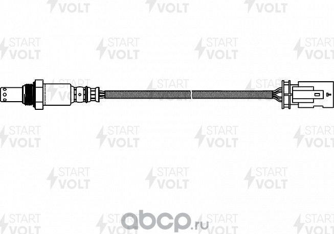 Лямбда-зонд (кислородный датчик) StartVOLT для Geely Tugella I 2020-2026. Артикул VS-OS 3018