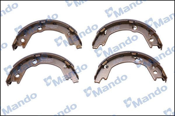 Тормозные колодки (стояночная тормозная система) Mando задние для Hyundai Elantra III (XD) 2000-2006. Артикул MLH23