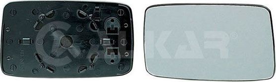 Зеркальное стекло бокового зеркала Alkar правое для SEAT Ibiza II 1993-1999. Артикул 6402125