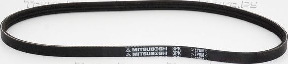 Приводной ремень поликлиновой Mitsuboshi для Toyota Prius I 2000-2004. Артикул 3PK1120