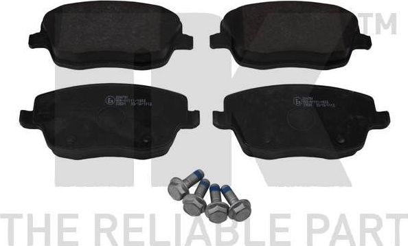 Тормозные колодки NK. Артикул 224791