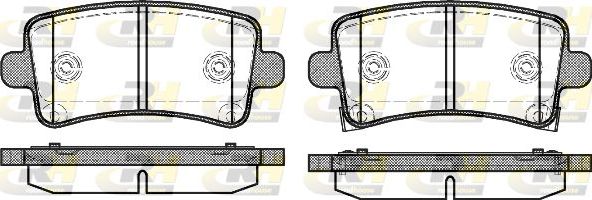 Тормозные колодки RoadHouse. Артикул 21388.04