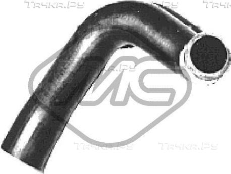 Патрубок радиатора (системы охлаждения) Metalcaucho. Артикул 07982
