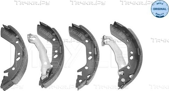 Тормозные колодки Meyle Original задние для Hyundai Accent II 1999-2005. Артикул 37-14 533 0000