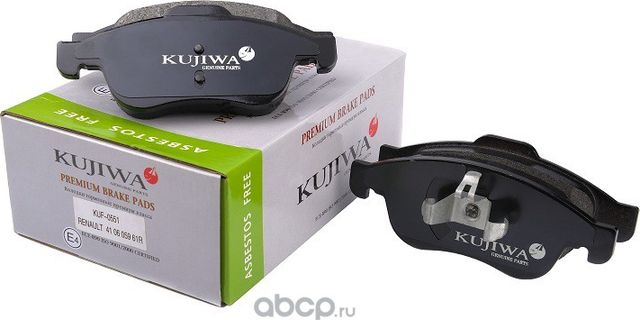 Колодки тормозные передние с пластинами KUF0551 KUJIWA 440603905R RENAULT. Артикул KUF0551