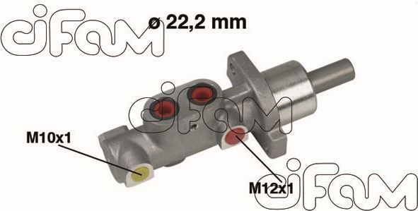 Тормозной цилиндр главный Cifam (алюминий). Артикул 202-297